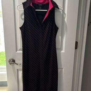 Express Vibrant Pink and Black Top